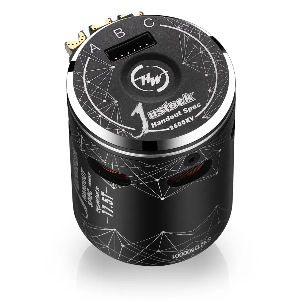 Hobbywing Xerun Justock Brushless-Motor 17.5 Turn Handout