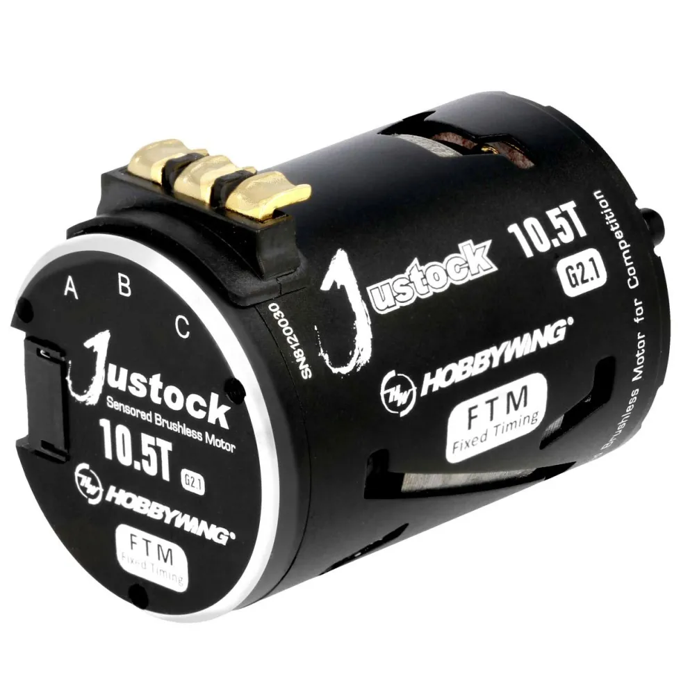 Hobbywing Xerun Justock Combo G3S mit 10.5 Turn 4000kV für 1:10 Stock