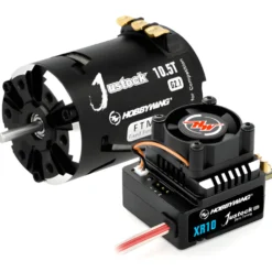 Hobbywing Xerun Justock Combo G3S mit 10.5 Turn 4000kV für 1:10 Stock