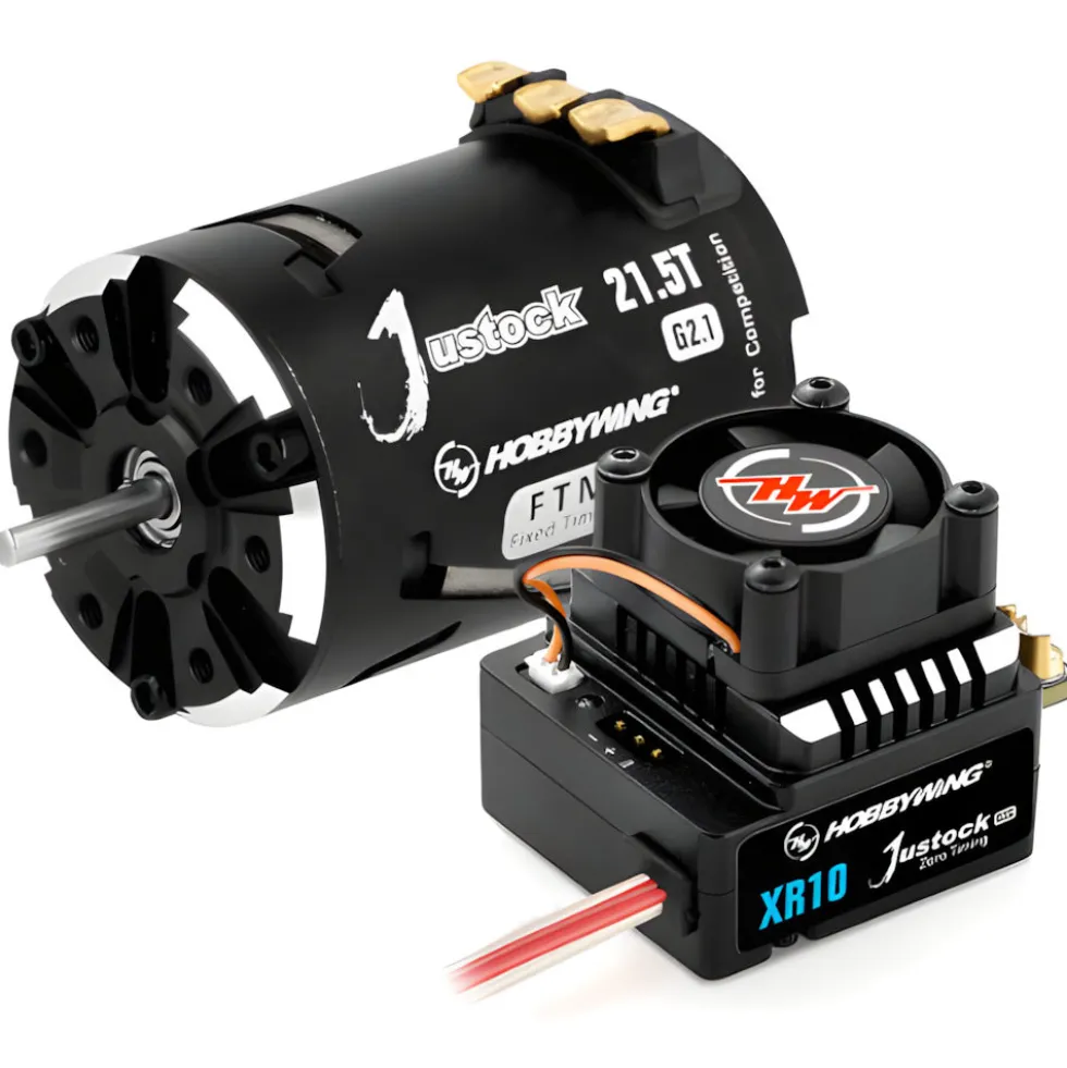 Hobbywing Xerun Justock Combo G3S mit 21.5 Turn 2050kV für 1:10