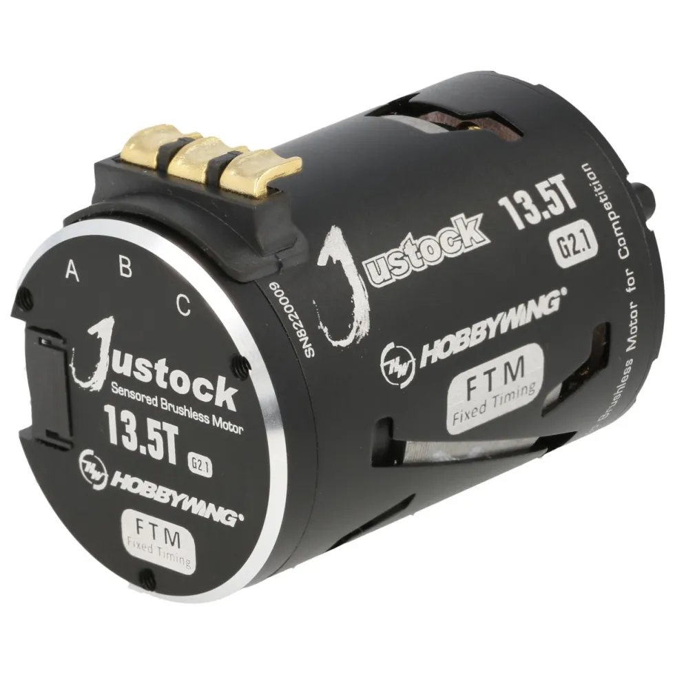 Hobbywing Xerun Justock 13.5 Turn G2.1 Motor 3200kV für 1:10 Stock