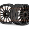 HPI 107972 Asphalt Felge schwarz 57x35mm (2) WR8