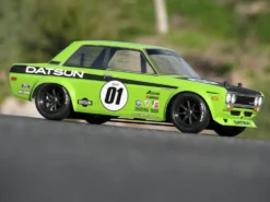 HPI Datsun 510 Karosserie unlackiert M-Chassis 225 mm