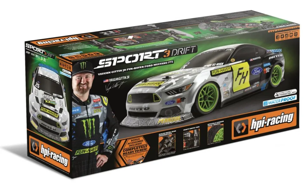 HPI 120094 Ford Mustang VGJR FH V2 RS4 Sport 3 Drift RTR