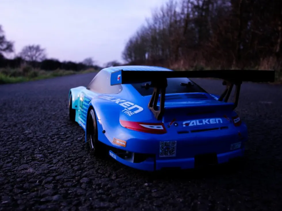 HPI Karosserie-Satz Porsche 911 GT3 RSR 2012 | Spur vorn 206mm / hinten 210mm | unlackiert