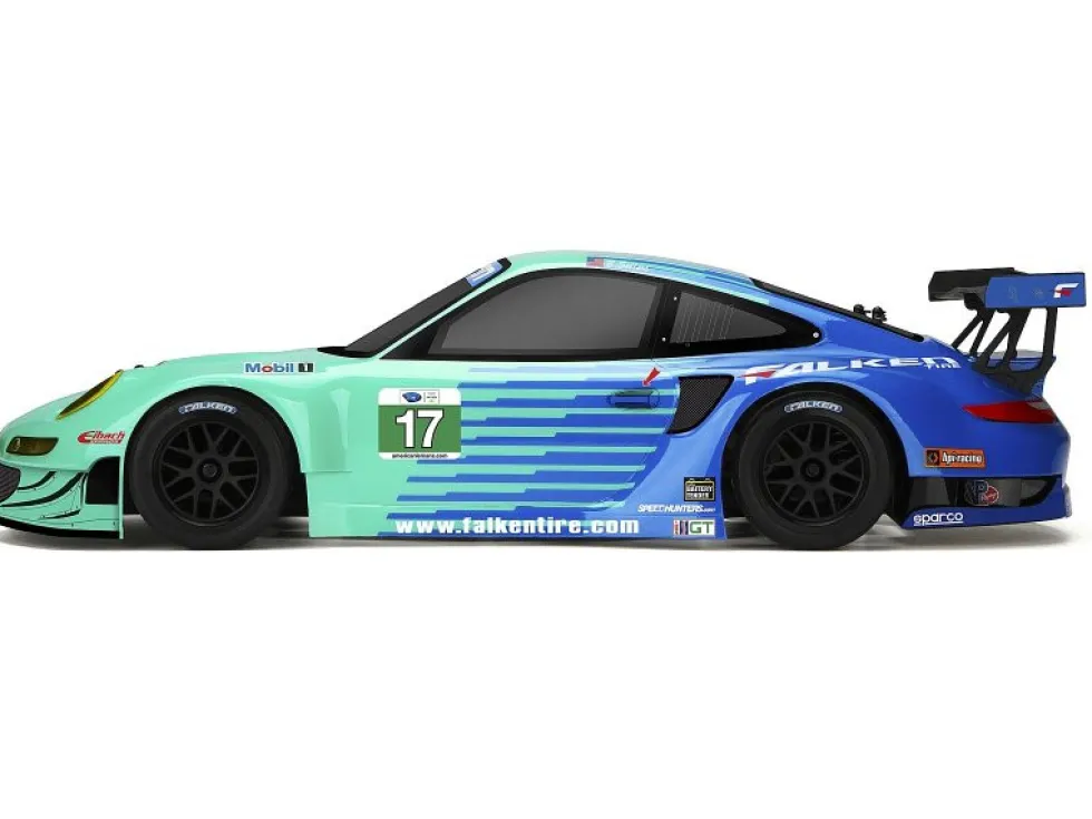 HPI Karosserie-Satz Porsche 911 GT3 RSR 2012 | Spur vorn 206mm / hinten 210mm | unlackiert