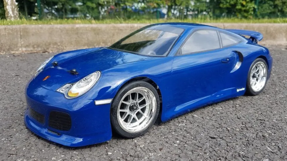HPI Karosserie-Satz Porsche 911 Turbo | Spur 200mm | unlackiert