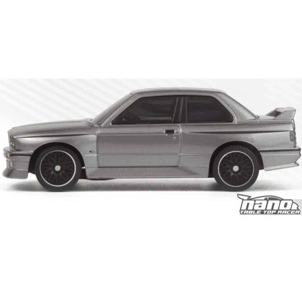 HPI Racing BMW M3 E30 Ravaglia 1989 nano-TTR 1:64 Dark Silver