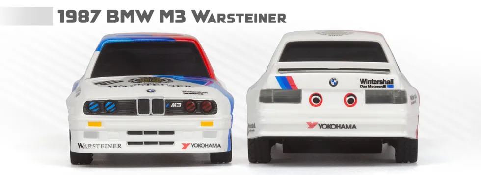HPI Racing nano-TTR 1987 BMW M3 E30 Warsteiner (ohne Fernsteuerung + Lader)