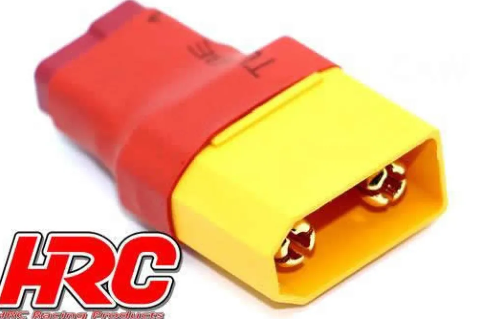 HRC Adapter T-Stecker-Buchse zu XT90 Akku Stecker