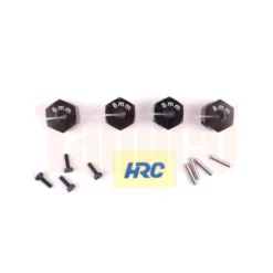 HRC Alu 12 mm Radmitnehmer klemmbar 8 mm Breit Schwarz (4)