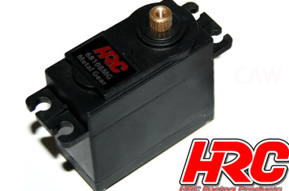 HRC Analog-Servo 8kg Metallzahnräder - Wasserdicht - Doppelt Kugelgelagert