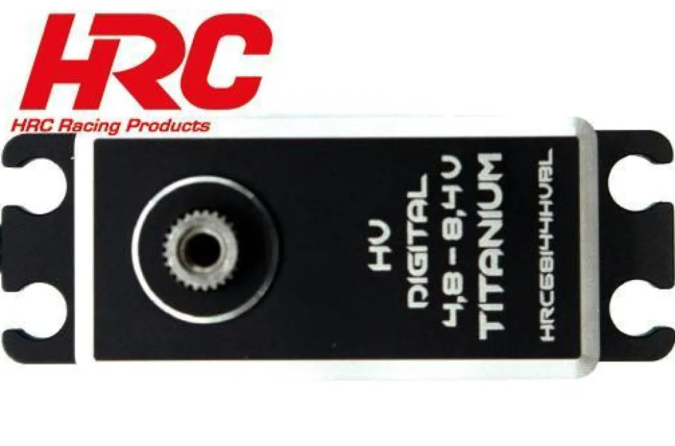 HRC Digital-Servo HV High Speed 44kg Brushless Titaniumgetriebe Waterproof Kugelgelagert