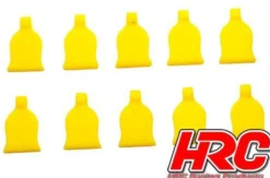 HRC Racing Grip für Karosserieklammern 1:10 Gelb (10)