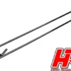 HRC Racing Karosserieklammern - 1/10 - Lang - Klein Kopf - Schwarz (10 Stk.)