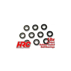HRC Racing Kugellager 8x16x5mm Gummidichtung (10)