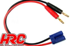 HRC Racing Ladekabel Goldkontakt 4mm zu EC5-Stecker