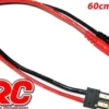HRC Racing Ladekabel 4mm Banane -> TRX Stecker