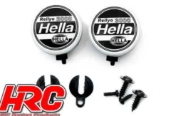 HRC Racing Lampenset 1:10 Hella Cover (2) ohne LEDs