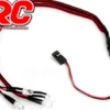 HRC Racing LED Lichtset 1/10 vorne/hinten (4 LEDs)