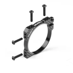 Hudy Alu-Lüfterhalterung für zwei Lüfter (30 mm/40 mm)