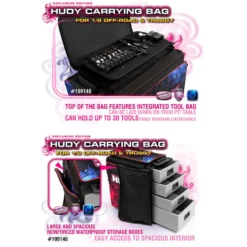 Hudy Offroad- & Truggy-Transporttasche + Werkzeugtasche - Exklusive Edition - 1:8