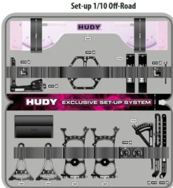 Hudy Setup-Transporttasche für 1:10- und 1:8-Offroad & GT Setup-Systeme