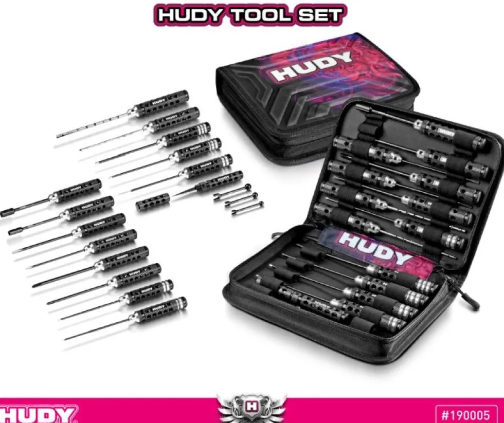 Hudy Werkzeug-Set mit Tasche (Limited Edition)