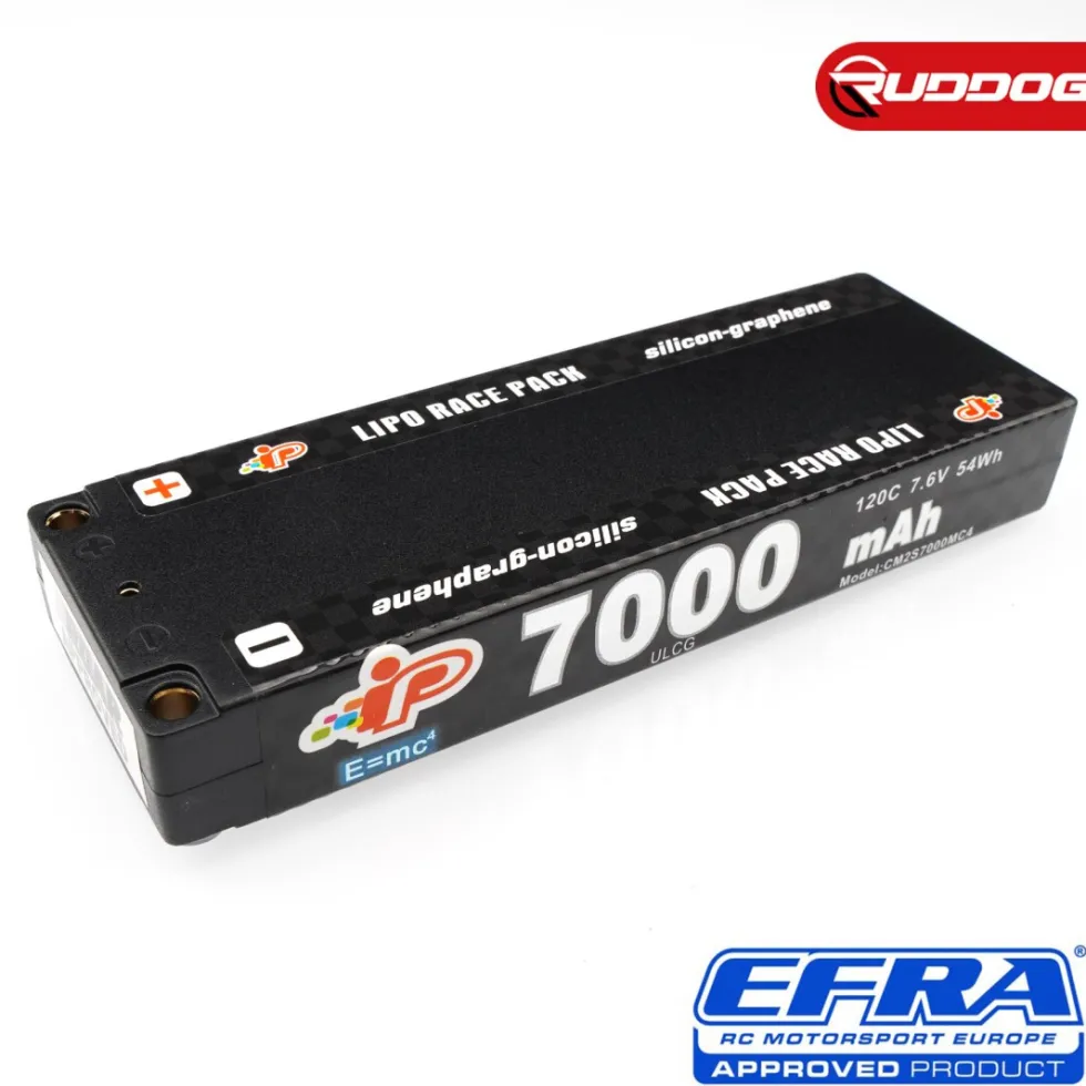 Intellect MC4 7000mAh 120C 7.6V Ultra-LCG Long Runtime Graphene Stick Pack LiHV