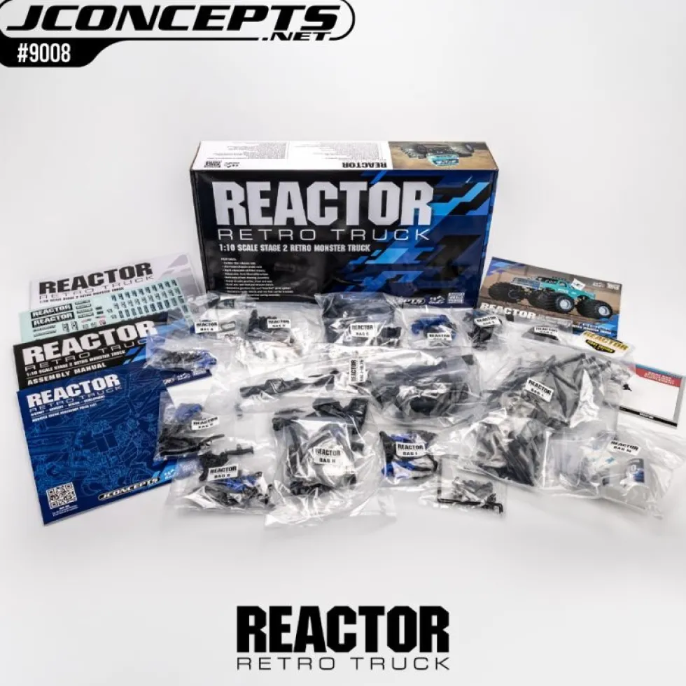 JConcepts Reactor Stage 2 Monster Truck Wolf Racer (WB: 330mm) Bausatz