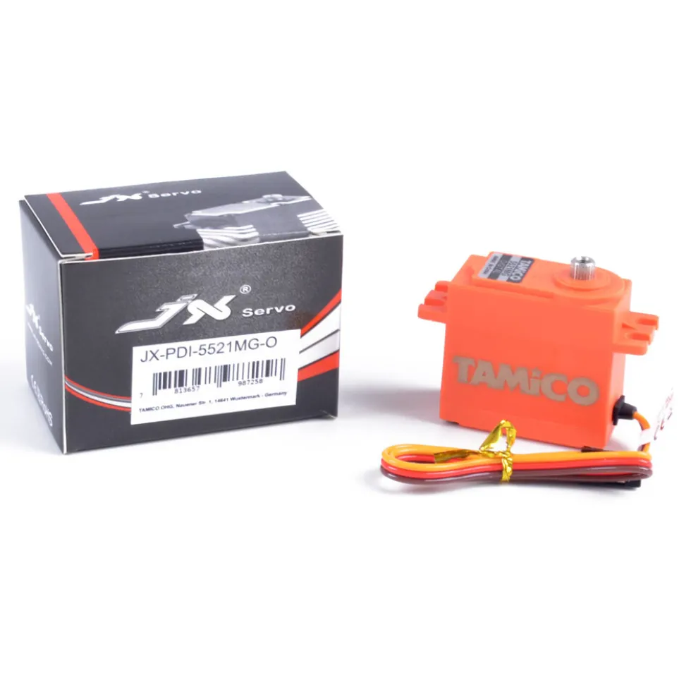 JX Digital Servo 5521MG - 20,3kg - 0.16s - Orange-Line