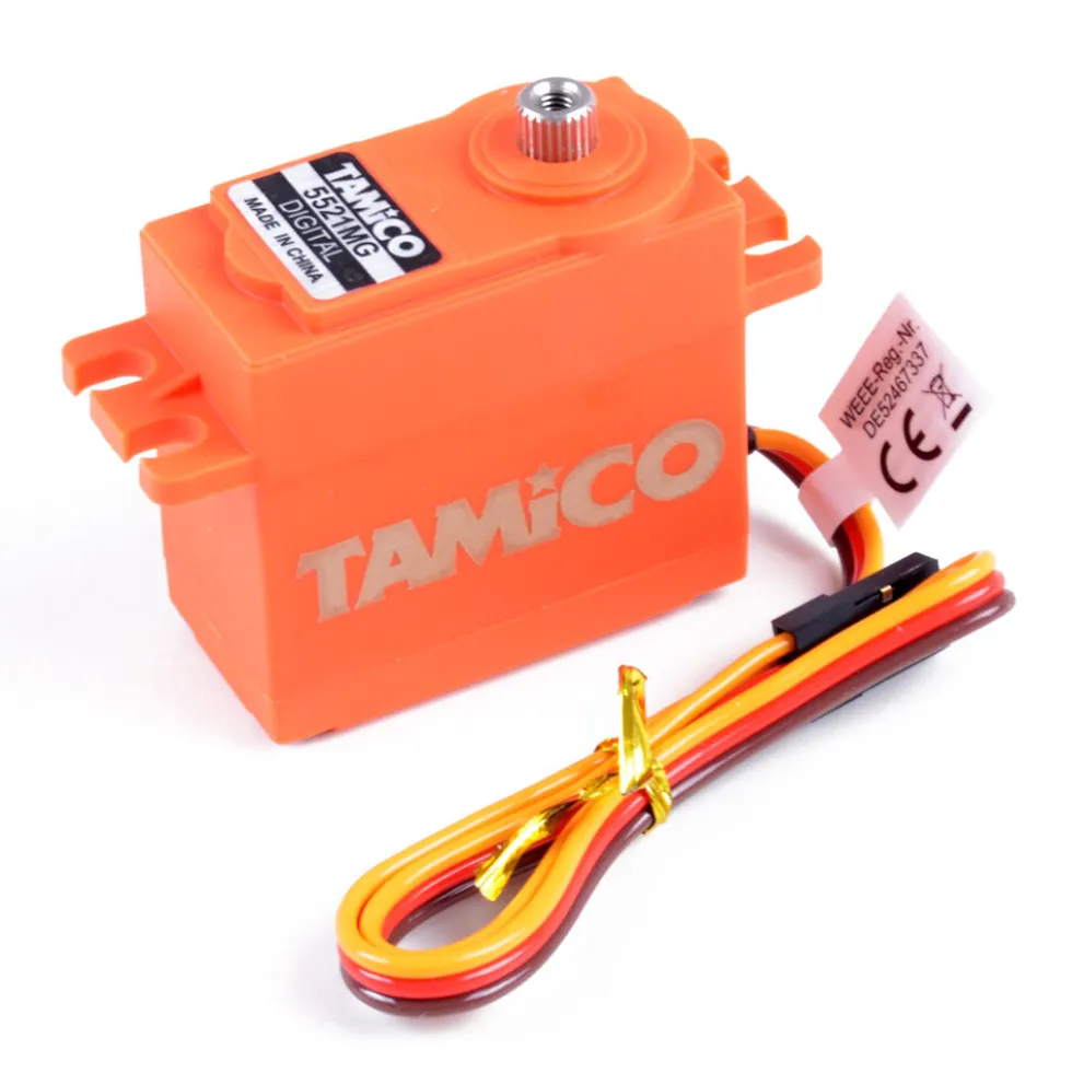 JX Digital Servo 5521MG - 20,3kg - 0.16s - Orange-Line