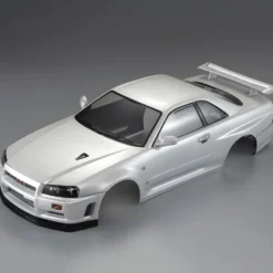 killerbody KB48644 Nissan Skyline R34 195mm Perl Weiß lackiert, RTU all-in