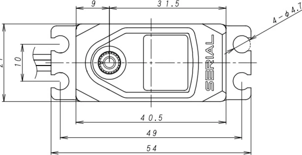 KO Propo Servo BSx4S-one10 Grasper2 | Low-Profile | 12kg | 0.11s