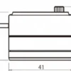 KO Propo Servo PDS-2516 SLP | Metallgetriebe | 10,8kg | 0,16s