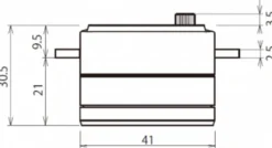 KO Propo Servo PDS-2516 SLP | Metallgetriebe | 10,8kg | 0,16s
