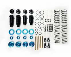Koswork Blue Big Bore Buggy Shock Set 12mm (v/h) Tamiya