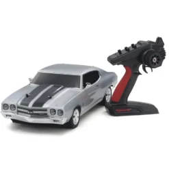 Kyosho Chevy Chevelle SS454 1970 Silver Fazer MK2 (L) 1:10 Readyset