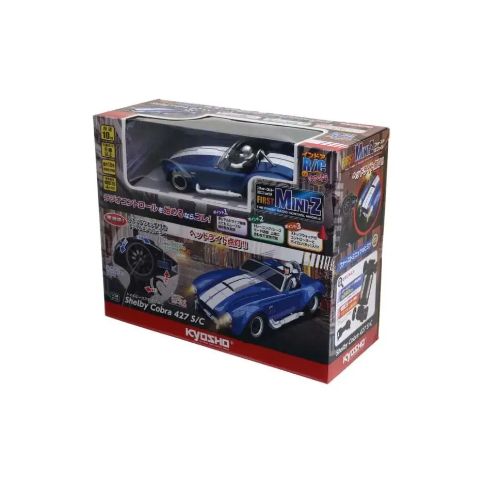 Kyosho First Mini-Z 1:28 Shelby Cobra 427 S/C 1960 Blau