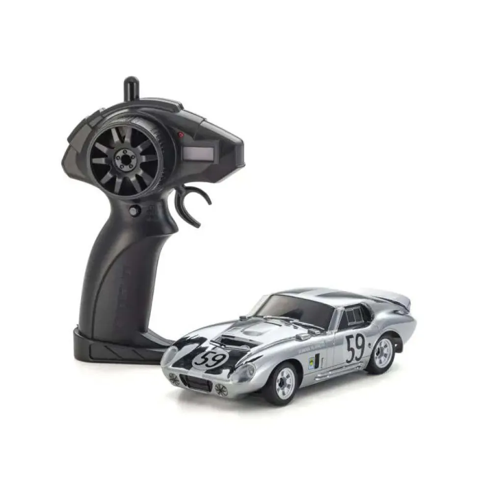 Kyosho First Mini-Z 1:28 Shelby Cobra Daytona Chrome