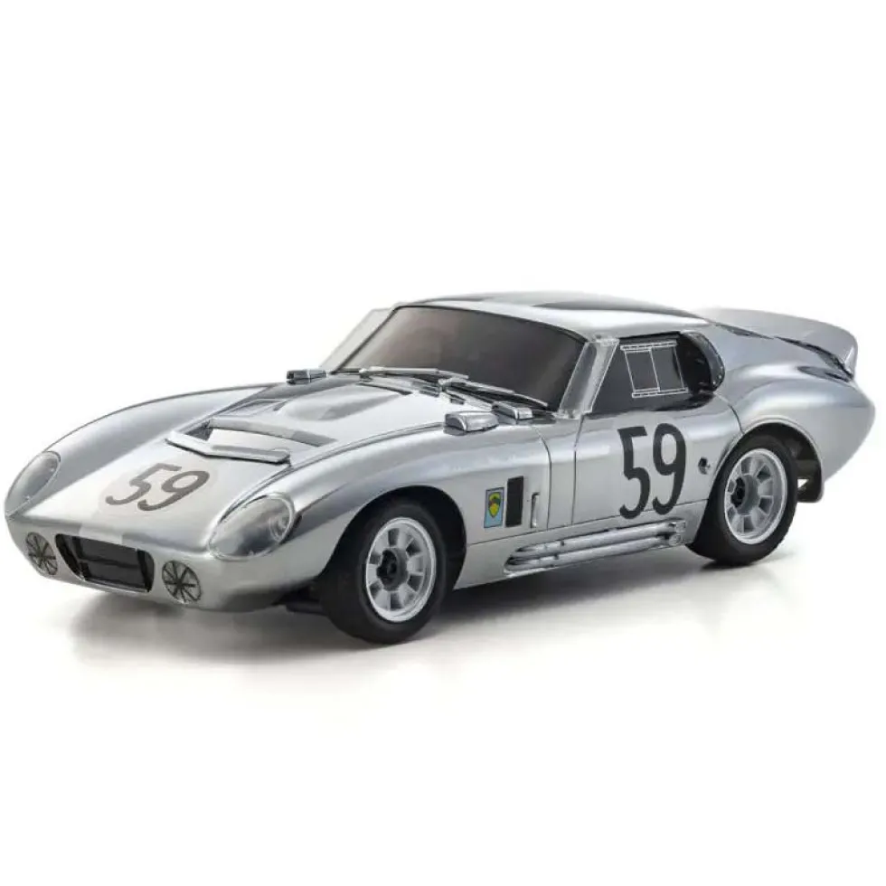 Kyosho First Mini-Z 1:28 Shelby Cobra Daytona Chrome