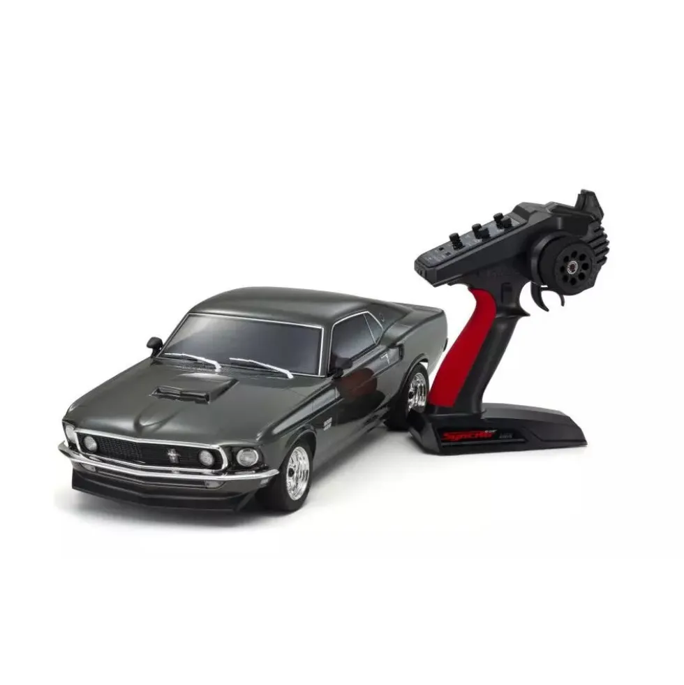 Kyosho Ford Mustang Boss 429 Fazer FZ02 (L) Schwarz 1969 1:10 RTR