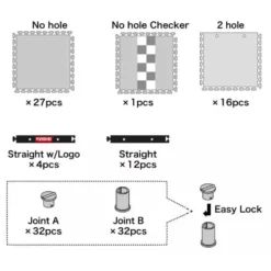 Kyosho Mini-Z Carpet Track 50 Expansion Set 50x50 (44)