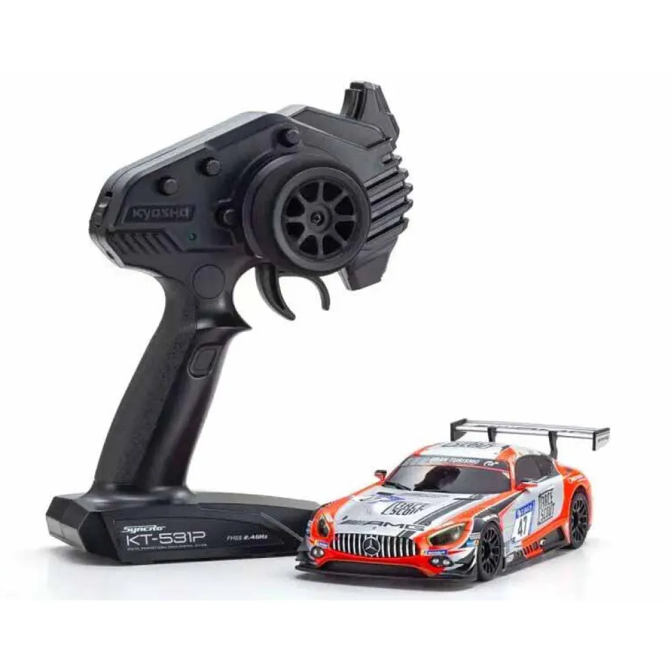 Kyosho Mini-Z Mercedes AMG GT3 24h NBG18 No.47 MR04 RWD mit Licht & Gyro