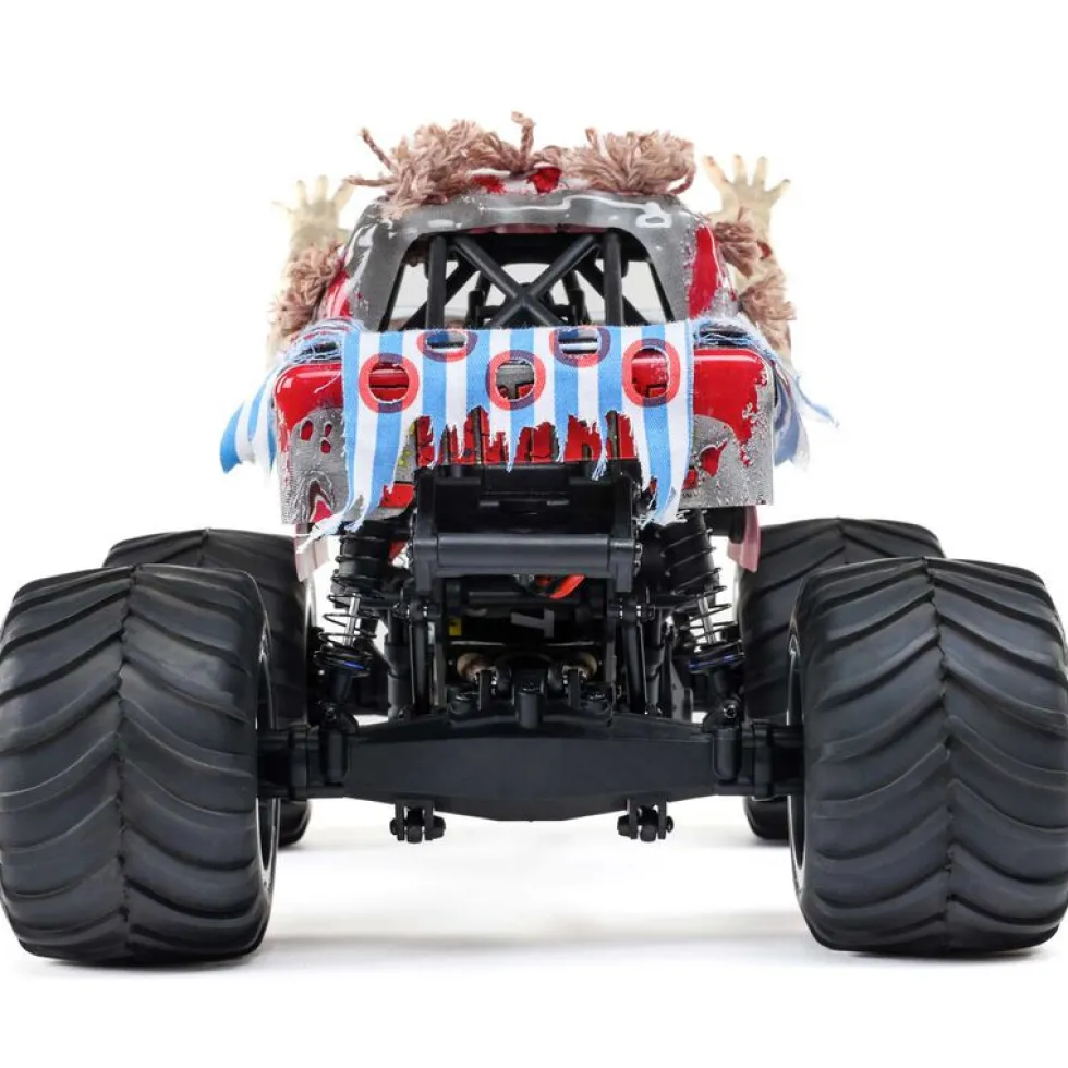 Losi Mini LMT Zombie 2S 4X4 1:18 RTR Brushed Monster-Truck Red