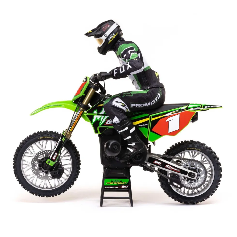 LOSI Promoto-MX 1:4 Motorcycle RTR Combo Pro Circuit