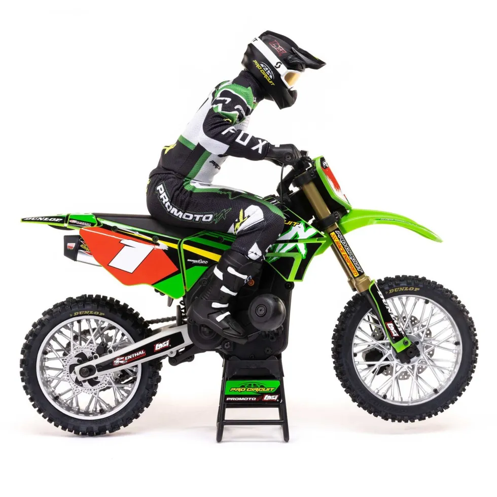 LOSI Promoto-MX 1:4 Motorcycle RTR Combo Pro Circuit