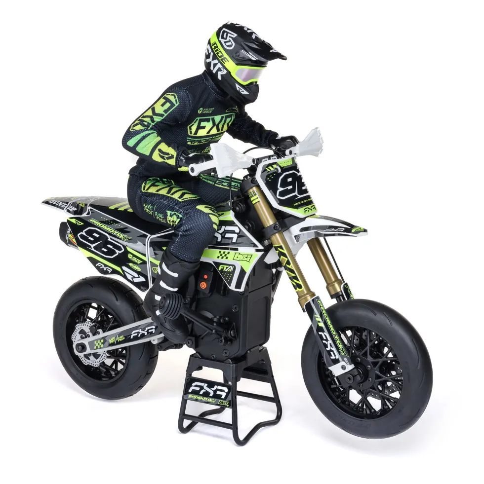 LOSI Promoto-SM 1:4 Motorcycle RTR FXR weiß