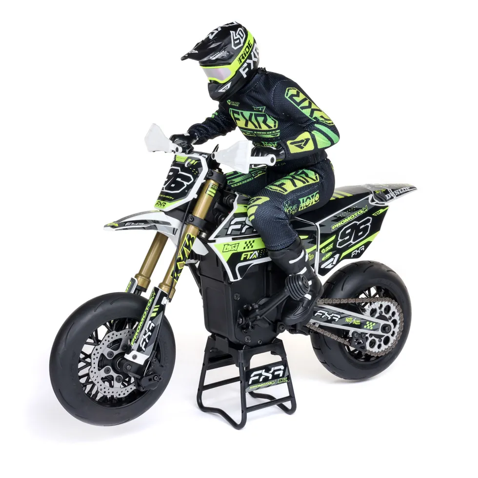 LOSI Promoto-SM 1:4 Motorcycle RTR FXR weiß