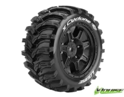 Louise X-Cyclone X-Maxx Reifen auf Sport-Felge schwarz (2)